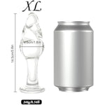 Xl Anal Butt Plug,Glass Anal Trainer With Long Neck, Adult Sex Toy For Beginners Men Women,5.8 * 1.8 Butt Dildo