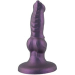 6.65” Silicone Dog Knot Dildo, 5.81” Insertable Knotted Dildo With 3.9” Powerful Suction Cup For Beginner Users