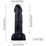 Sex Toys Anal Plug For Beginners, Butt Plug Training For Women, Lesbians, Men, Gay & Couple (4" Black)