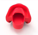 Ball Gag Silicone Soft Mouth Sex Balls with Adjustable Bondage Strap Ballgag for SM Adult Fetish Restraint Kit (Red)