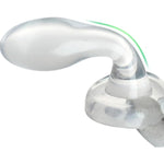 Transparent Anal Plug - Prostate Stimulating Anal Toy G-Spot Stimulate Sex Toy With Suction Cup For Beginners Advanced Men Women Couple (S)