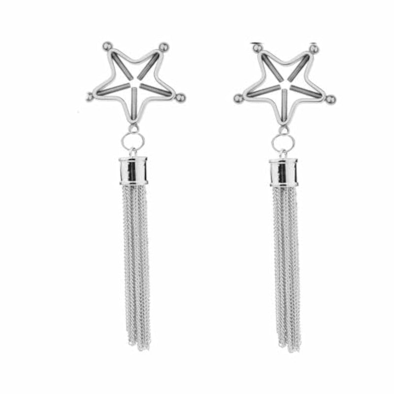 Non-Piercing Metal Nipple Clamps Adjustable Metal Nipple Clamps On Nipple Rings Nipple Clip For Women Nipple Toy
