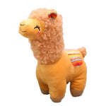 Plush Alpaca Stuffed Animal, Cute Alpaca Plush Doll Toys. Fluffy Alpaca Plushies, Plushie Llama Stuffed Animal Gift For Kids And Lovers In Christmas, Birthday, Valentine'S Day...(Brown)
