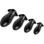 Big Butt Plug Trainer, Anal Plug Prostate Massage Anus Dilator Anal Ball For Beginner Advanced Men Women (Black Xl)