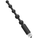 Silicone Vibrating Anal Bead Butt Plug Anal Trainer Anal Chain With Size Balls For Men Women Sexy Toys