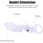 Powerful Finger Vibrator Finger Sleeve For Women Clit Stimulator G-Spot Vibrator Female Masturbation G-Spot Orgasm Massager Simulated Dildo Adult Sex Product