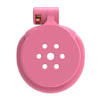 Pink Chastity Cage Sissy For Men Flat Cock Cage Male Chastity Devices Small Bdsm Sex Plastic For Sexual Adult (Bending Ring)