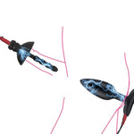 Electric Shock Silicone Anal Plug With Expanded Base Wearable And Wrapped Around The Head Urethral Masturbation Device Pull-Bead Urethral Plug Male Sm Sex Toy