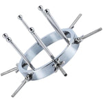 Stainless Steel Anal Stretcher Butt Expander Adjustable Butt Anal Fist Play Tunnel Plug Bdsm Sex Toys For Men Women