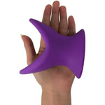 Silicone Anal Butt Plugs:Hollow Tunnel Anal Plug Anal Trainer Purple Anal Training Anal Sex Toys For Men Women Couples Soft Anus Dilator Anal Sex Trainer V-Shape Bdsm Toys Anal Toys (L)