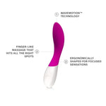 Mona Wave Personal Massager For Women, G Spot Vibrator With Wavemotion Technology, Sex Toy For Women With 10 Vibration Patterns, G Spot Dildo, Female Sex Toy, Deep Rose