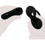 Silicone Anal Butt Plugs Training Hollow Tunnel Anal Dildo Sex Toys Black Soft Anal Plug Anal Sex Trainer For Men Women Couples Anus Dilator Anal Butt Plugs Anal Trainer (Xl)