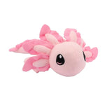 Pink Realistic Axolotl Plush Toy 17.7", Adorable Soft Salamander Stuffed Animal, Ultra-Soft Hugging Plushies Pillow, Ideal Gift For Kids, Girls, Boys, Birthday Holiday Christmas