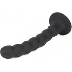 Silicone Anal Butt Plug Adult Sex Toys With Strong Bottom Suction Cups, Long Anal Beads Prostate Massage Anal Plug Anus Dilator Stimulator For Couples Women Men (S)