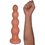 11.41 Inch Super Long Anal Beads Butt Plug With 4 Thick Anal Balls Huge Flexible Anal Chain Sex Toys Strong Suction Cup Anal Plug Anal Trainer Dildos For Men Women Couple (Skin Color)