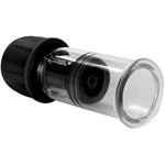 Novelties Nipple Play Vacuum Twist Suckers, Black/Clear