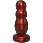 Large Anal Beads Butt Plugs With 3 Balls Suction Cup Anal Plug Dildo Sex Toys Red Anal Training Anal Dildo Anal Chain For Beginner Men Women Couple Flexible Anal Trainer Anal Sex Toys