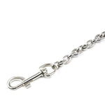Faux Leather Handle Chain Leash for BDSM Bondage Restraints and Toys, Pink
