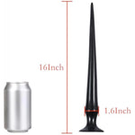16Inch Long Anal Dildo Butt Plug - Long Anal Plug Anus Dilator Soft Long Butt Plug With Strong Suction Cup For Men Women