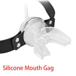 Mouth Plug Stainless Steel Penis Adult Urinal Bdsm Extreme Stimulation Urethral Fetish Sex Toys For Couples Gay (L)