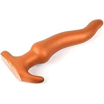 Long Butt Plug Ultra Soft Liquid Silicone Sinuous Anal Plug Anus Dilator For Beginner Advanced Men Women (M)