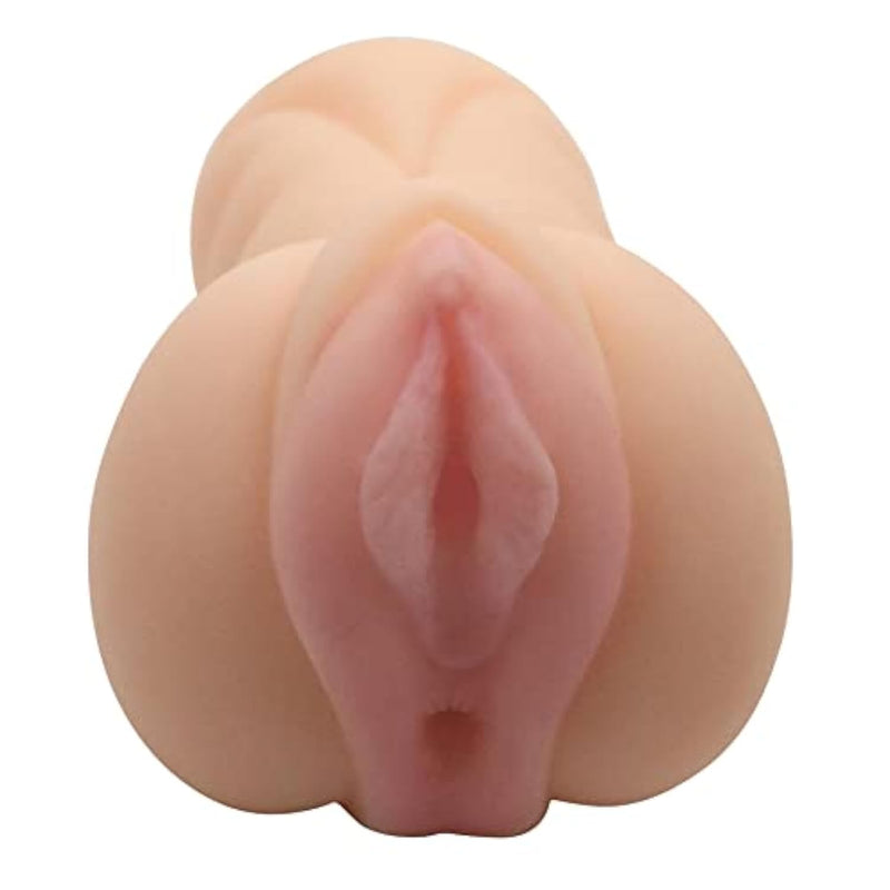 Realistic Pussy And Ass Stroker - Tight And Lifelike Dual-Entry Masturbation Sleeve With Intense Sucking Sensations - Soft And Stretchy Material - Solo Masturbation - Powerful Orgasms!