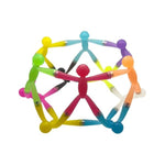 Enhanced Grip Magnetic Fidget Toys 10 Pack Strong Magnets - Travel Entertainment Sensory Toys Kids Ages 3-12 Adhd Autism - Quiet Classroom Airplane Car - Desk Toys Adults - Stress Relief