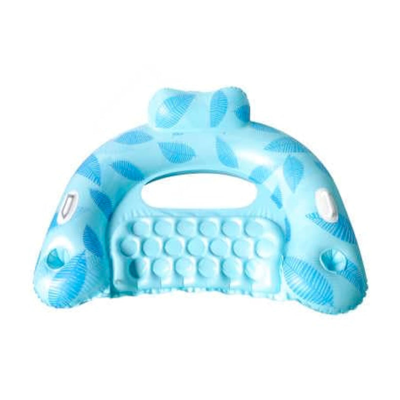 Inflatable Pool Floats Adult, Xl Pool Chairs With Cup Holders, Blow Up Floatin