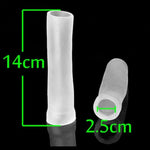Thick Penis Pump Sleeve Set-3 Pcs, Silicone Cock Vacuum Sleeves Seal Cover Adult Sex Toys Penis Extender Replacement Accessories (3Pcs-14Cm)