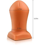 Ultra Soft Anal Plug, Liquid Silicone Butt Plug With Strong Suction Cup Base, G-Spot Stimulation Vaginal Massage Prostate Masturbation For Women And Men (Medium)