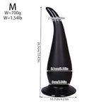 Huge Anal Butt Plug Trainer: Tail-Shaped Anal Plug with Strong Suction Cup, Anus Dilator Prostate Massage G-spot Stimulator for Men Women Anal/Vagina Masturbation (M)