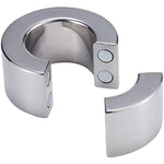 Stainless Steel Weight-Bearing Penile Pendant Stretching Exercise Magnetic Ring Metal Penis Cock Ring Toy(A3)