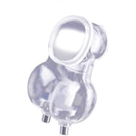 Electric Shock Silicone Chastity Cage Adult Sex Toy Electric Shock Suit Male Bondage Masturbation Chastity Cage Chastity Device