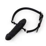 Penis Open Mouth Gag Deep Throat Double-End Breathable Training Bdsm Bondage Restraints Sex Toys ? (A)