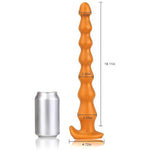 Super Long Anal Beads, Ultra Soft Liquid Silicone Anal Plug Flexible Butt Plug Prostate Massage Anal Sex Toys For Men Women Couples (Xl)