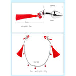 Sex Toys Metal Butt Plug Pleasure Anal Plug Sex Restraints Toys Nipple Clamp Kit Adult Sex Toy Anal Trainer For Couple Beginner