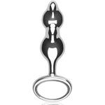 Safe Pull Ring Anal Beads With Stainless Steel Graduated Balls Beginner Butt Plug Adult Sex Toy For Men Women Couples
