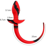 Silicone Anal Plug Fox Tail For Beginners Waterproof Smooth Touch Anal Sex Toys Beads For Women Men