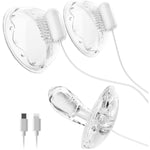 Nipple Clamps With Clitoral G Spot Dildo Vibrator 2 In 1 Nipple Clips For Women Sex Pleasure Dual Stimulation For Nipples And G-Spot Bdsm Adult Toys For Couples Play