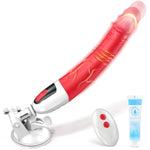 Sex Machine Thrusting Dildo Vibrator - Adult Toys Realistic Dildos With 9 Thrustion & 9 Vibration Modes For G-Spot Vagina Anal Sex Stimulation, Remote Control Dildo Sex Toys For Women Couples Pleasure