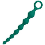 8.2-Inch Anal Beads Butt Plug With Pull Ring, Beginner'S Design G-Spot Stimulator With 7 Progressive Beads, Soft Silicone Prostate Massager Anal Plug, Sex Toys For Women Men & Couples (Green)