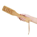 Bamboo Spanking Paddle For Sex Play, 12.5Inch Lightweight Love Bdsm Paddle For Adults Sex Toys