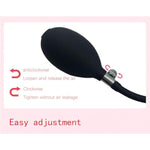 Silicone Gag Inflatable Ball Gag Port Plug Sex Toy Things For Couples Kinky Bondage Gear & Accessories Chastity Cage Adjustable Belt Bdsm Sex Toy