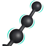 Silicone Anal Beads Butt Plug-Flexible Anal Chain Sex Toys With Different Size Anal Balls Prostate Massage Anal Trainer Anal Plug For Men Women Couples Anus Dilator Anal Bead Dildo Anal Toys (5 Balls)