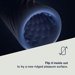 Ghost Male Masturbator Adult Toys for Him, Stroker for Men, Blue