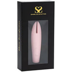 Share Satisfaction Swipe - Clitoral Vibrator With 8 Vibration Modes, Dual Tipped For Maximum Stimulation, Quiet, Silicone, Splashproof, Usb Rechargeable - Pink
