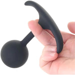 Premium Silicone 4.3 Inch Weighted Anal Plug With Lube 1Oz | Butt Plugs | Anal Sex Toys | Weighted Anal Plugs