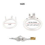 Stainless Steel Male Chastity Device Penis Ring Adult Game Sex Toy J12140 40Mm