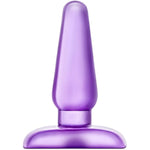 Soft Beginner Medium Butt Plug - Anal Buttplug - Sex Toys For Women - Sex Toy For Men (Purple)