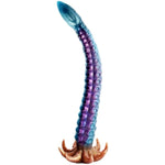 19" Realistic Tentacle Silicone Anal Plug, 4.8'' Glass Butt Plug